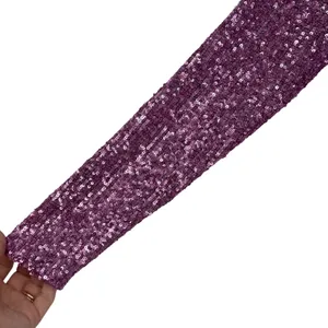Show Me Your Mumu Party Hop Dress S Purple Sequin Long Sleeve Mini Cocktail thumbnail 3