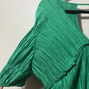 Anthropologie Asymmetrical Green Dress thumbnail 7