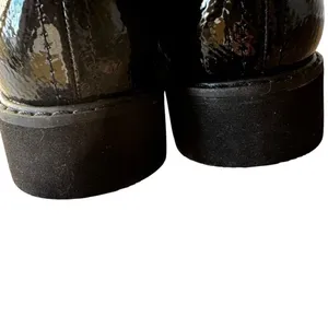 Franco Sarto Women Cason Black Patent Loafers Size 6 thumbnail 5