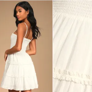 LULU's Bachelorette Engagement Bridal Shower Honeymoon Flirty Mini Dress thumbnail 3