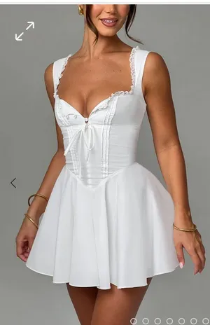 Babyboo White Dress thumbnail 2