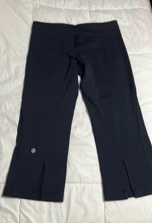 Lululemon Leggings Crop Black thumbnail 1