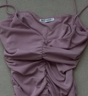 Zara Gathered Mini Dress thumbnail 3