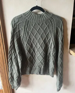 American Eagle Outfitters Mock Neck Sweater thumbnail 1