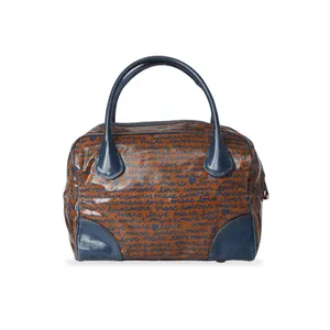 Marc by Marc Jacobs Plastic Boston Bag Orange/Blue Color Combo thumbnail 3