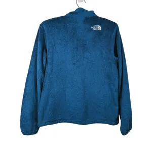 The North Face Womens Osito Full Zip Fuzzy Fleece Jacket Size S Blue Outdoor thumbnail 3