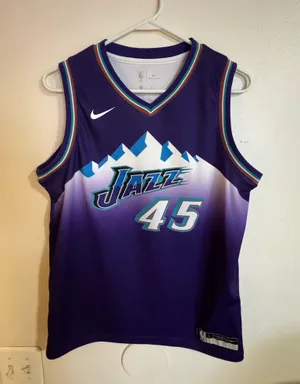Utah Jazz Nike jersey thumbnail 1