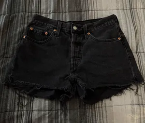Levi's Black Denim Shorts - Women's thumbnail 1