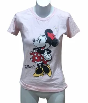 Disney Minnie Mouse pink T-shirt thumbnail 1