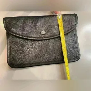Michael Kors Black Leather‎ Clutch Wristlet Wallet thumbnail 4
