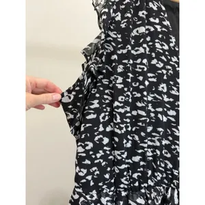 Simply Vera Vera Wang Animal Print Ruffle Sleeveless Dress XL NWT thumbnail 3