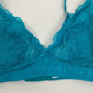 b.tempt'd by Wacoal b.gorgeous Bralette Bra 910236 Tile Blue Size 36 thumbnail 3