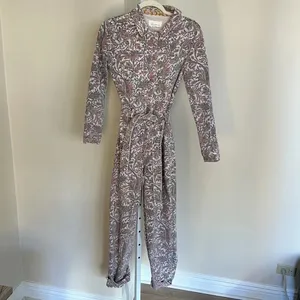 Anthropologie Paisley Utility Jumpsuit XS thumbnail 7