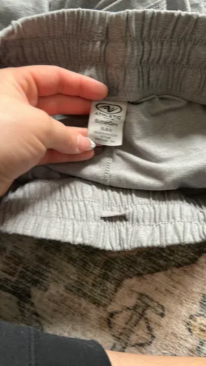 Athletic works lounge grey shorts  thumbnail 3