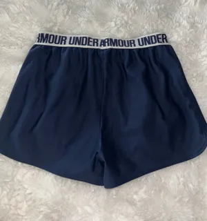 Navy Blue Under Armour Shorts with Pockets thumbnail 5