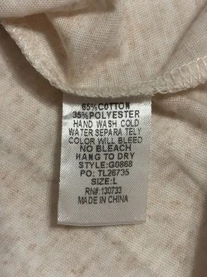 Umgee Blush Henley with Cream Crochet Shoulder Panels and Mauve Contrast Cuffs thumbnail 4