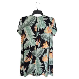 Show Me Your Mumu Small Birds Of Paradise‎ Mini Shirt Dress Resortwear Boho thumbnail 4