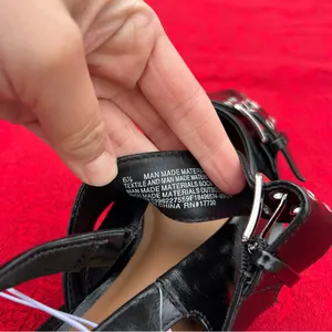 Nwt Size‎ 6.5 Peyton Double Buckle black Slingback Flats by wild fable thumbnail 6