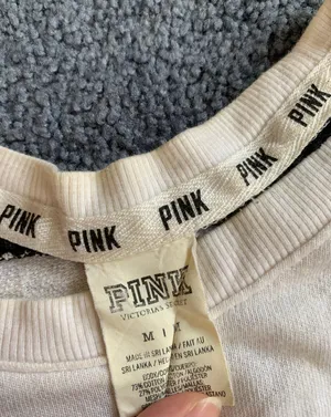 Victoria's Secret PINK Mesh Crewneck Sweater thumbnail 6
