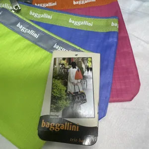 Baggallini Trio Baggs 3 Zippered Pouches 5.75” X 4.5”, 7 “ X 5”, 8” X 6” thumbnail 2