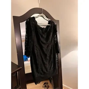 NEW Off Shoulder Lace Party Dress Cocktail Mini Dress Elegant XL thumbnail 4