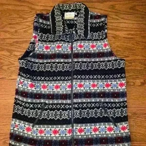 VINTAGE Cambridge Dry Goods Malden Mills Women’s MEDIUM Polar Fleece Sweater thumbnail 10
