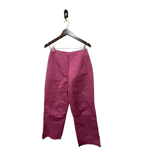 English factory high rise wide leg cargo‎ pants Size Medium thumbnail 8