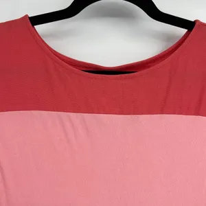 New York & Company Stretch Womens Pink Flowy Dress Cap Sleeves NEW Medium thumbnail 3