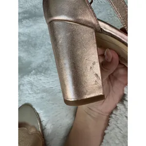 Sam Edelman Odila Rose Gold Scalloped Block Heel Sandals 6.5 Wedding thumbnail 7