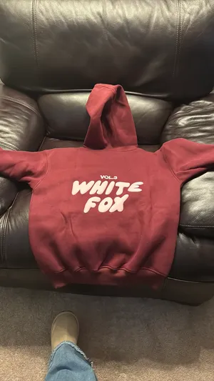 NWT white Fox xxs in red velvet thumbnail 6