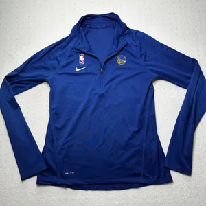 Nike Golden State Warriors Women’s Dri-Fit Quarter Zip Pullover thumbnail 1