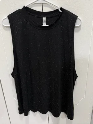 NWT Lululemon Black and White All Yours Boyfriend Tank thumbnail 4