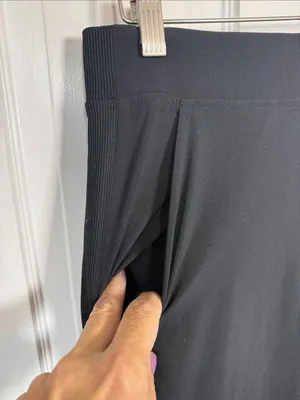 Athleta Black Brooklyn Mid Rise Ankle Pant W2553 Sz 4 Tall thumbnail 5