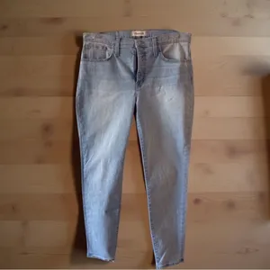 Madewell 9” Mid-Rise Skinny Crop Jeans – Asbury Wash – Size 31 thumbnail 13