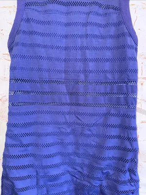 UO silence noise Sleeveless Purple Mini Dress bodycon Textured mesh Small thumbnail 4