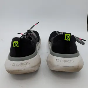 OOFOS OOmy Stride Low Shoe Black White Recovery Sneaker Womens 7.5‎ EU 38.5 thumbnail 5