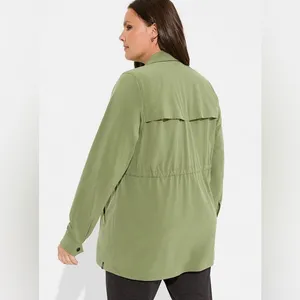 Torrid Happy Camper Stretch Woven Anorak Jacket thumbnail 5
