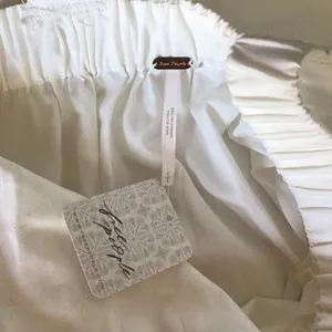 Free People Dress Small‎ White Back Strap A Line Half Sleeve Elastic Midi NWT thumbnail 3