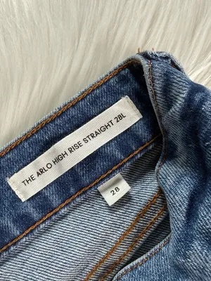 Aritzia Denim Forum The Arlo High Rise Straight Jeans thumbnail 5