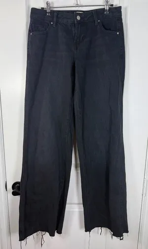 PacSun Women's Black Low Rise Baggy Jeans thumbnail 1