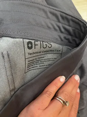 FIGS heather grey scrub set  thumbnail 6