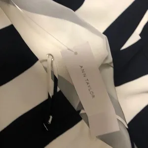 Ann Taylor Stripped Blouse thumbnail 4