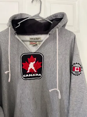 Steve & Barry's Vintage Hoodie Canada Hockey thumbnail 2