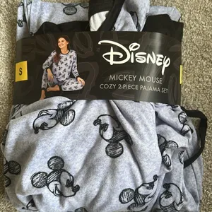 Disney Mickey Mouse Cozy 2-Piece Pajama Soft Cuddly Comfortable size Small, NWT thumbnail 7