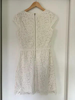 Miami White Lace Dress thumbnail 2
