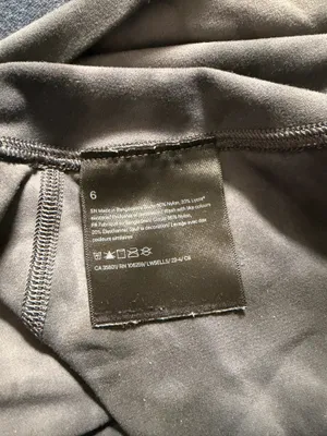 Lululemon Leggings Align 25" Graphite Diamond Dye Pitch Graphite Grey thumbnail 2