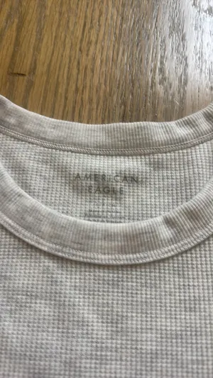 American Eagle Waffle Knit Short Sleeve Shirt thumbnail 2