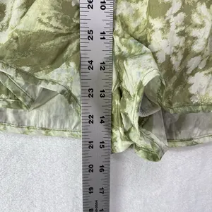 Free People Movement Sz M The Way Home Running Short Sage Tie Dye‎ Green-flawed thumbnail 3
