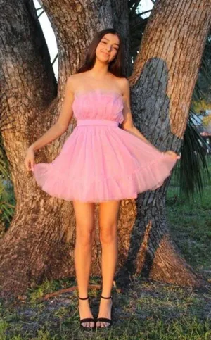Pink Dress Size M thumbnail 1