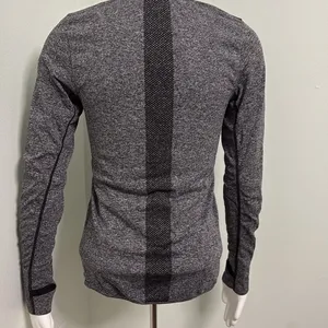 Orangetheory Fitness OTF Long Sleeve Gray Workout Tee Small thumbnail 6